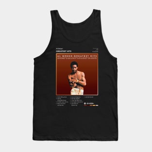 Al Green - Greatest Hits Tracklist Album Tank Top